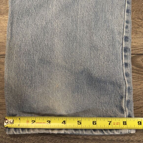 Levi's 550 Men's Relaxed Fit Jeans Sz 38 X 34 Light Wash Cotton (00550-4891) - Picture 9 of 11
